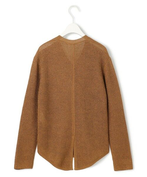 L size ONWARD(大きいサイズ) / エルサイズオンワード ニット・セーター | 【洗える】 ペーパーブレンドシャインニット Vネックプルオーバー | 詳細18