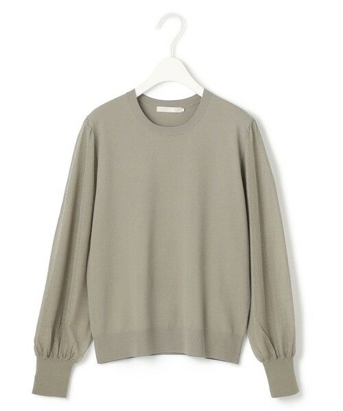 L size ONWARD(大きいサイズ) / エルサイズオンワード ニット・セーター | 【洗える】クロスコンビ シアースリーブニット | 詳細14