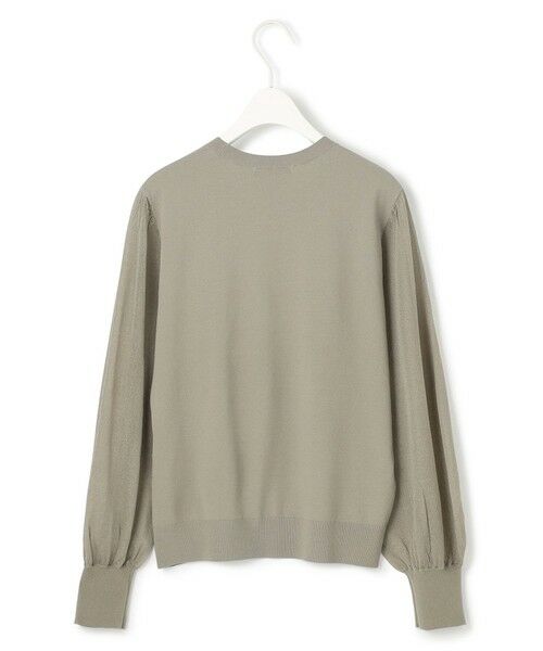 L size ONWARD(大きいサイズ) / エルサイズオンワード ニット・セーター | 【洗える】クロスコンビ シアースリーブニット | 詳細15