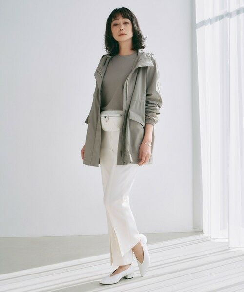 L size ONWARD(大きいサイズ) / エルサイズオンワード ニット・セーター | 【洗える】クロスコンビ シアースリーブニット | 詳細10