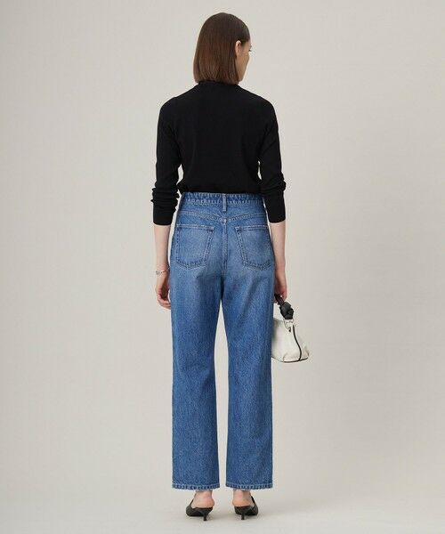 L size ONWARD(大きいサイズ) / エルサイズオンワード ニット・セーター | 【洗える】 クロスコンビ ボウタイニット | 詳細4