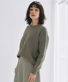 L size ONWARD(大きいサイズ) / エルサイズオンワード ニット・セーター | 【WEB限定カラーあり・洗える】コットンポリエステルスムース  ニットプルオーバー