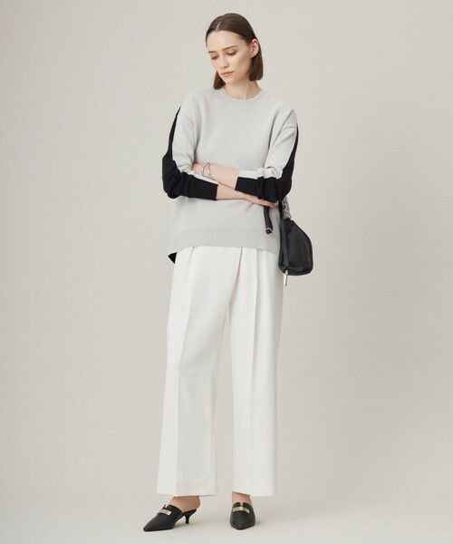 L size ONWARD(大きいサイズ) / エルサイズオンワード ニット・セーター | 【WEB限定カラーあり・洗える】コットンポリエステルスムース  ニットプルオーバー | 詳細29