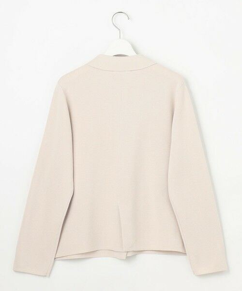 L size ONWARD(大きいサイズ) / エルサイズオンワード カーディガン・ボレロ | 【洗える】Cotton Acetate ニット ジャケット | 詳細3