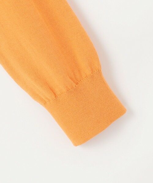 L size ONWARD(大きいサイズ) / エルサイズオンワード カーディガン・ボレロ | 【洗える】BASIC HT COTTON クルーネック カーディガン | 詳細7