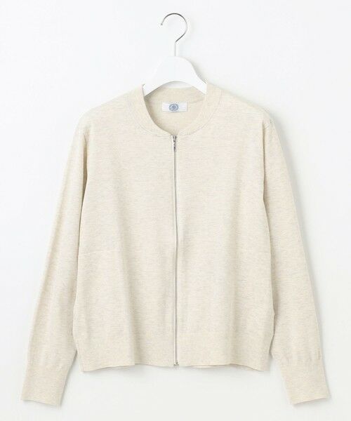 L size ONWARD(大きいサイズ) / エルサイズオンワード カーディガン・ボレロ | 【洗える】ラメニット ブルゾン | 詳細3