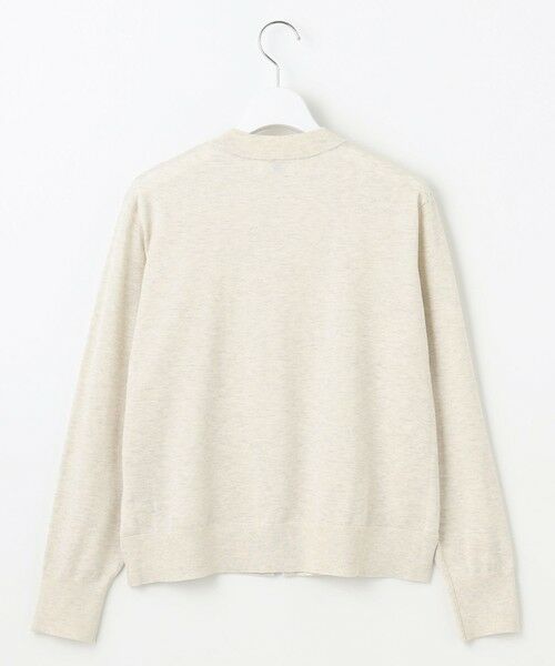 L size ONWARD(大きいサイズ) / エルサイズオンワード カーディガン・ボレロ | 【洗える】ラメニット ブルゾン | 詳細4