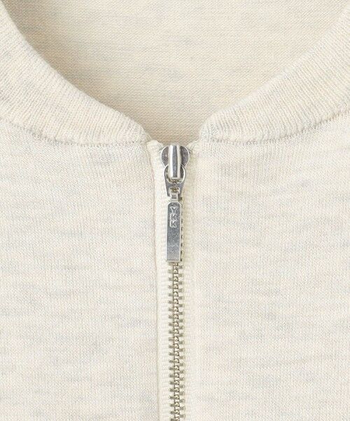 L size ONWARD(大きいサイズ) / エルサイズオンワード カーディガン・ボレロ | 【洗える】ラメニット ブルゾン | 詳細9