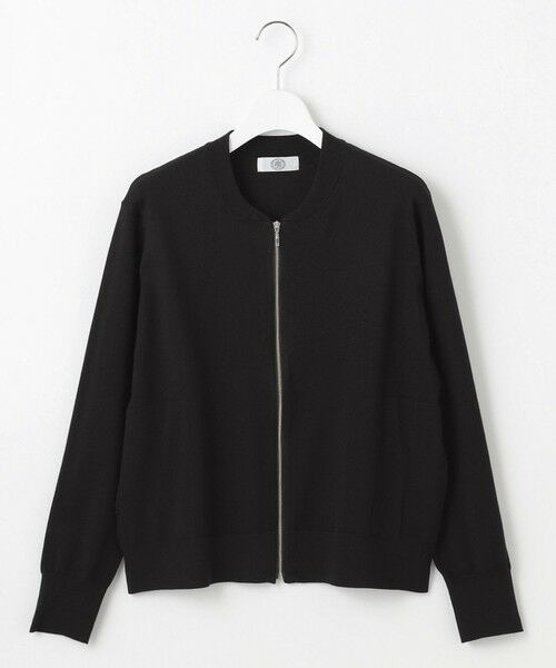 L size ONWARD(大きいサイズ) / エルサイズオンワード カーディガン・ボレロ | 【洗える】ラメニット ブルゾン | 詳細19