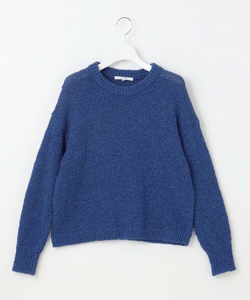 L size ONWARD(大きいサイズ) / エルサイズオンワード ニット・セーター | 【SLOW/一部店舗限定】リボンヤーン クルーネック ニット | 詳細7