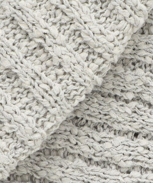 L size ONWARD(大きいサイズ) / エルサイズオンワード ベスト | 【SLOW/一部店舗限定】リボンヤーン ニット ビスチェ | 詳細8