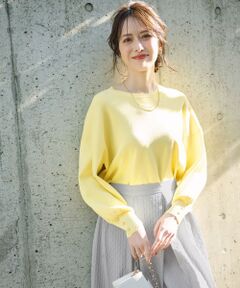 L size ONWARD(大きいサイズ) / エルサイズオンワード ニット・セーター | 【花粉対策】ドルマン ニット