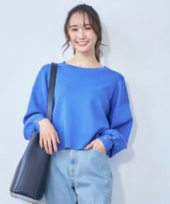 L size ONWARD(大きいサイズ) / エルサイズオンワード ニット・セーター | 【花粉対策】ドルマン ニット