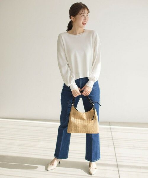 L size ONWARD(大きいサイズ) / エルサイズオンワード ニット・セーター | 【花粉対策】ドルマン ニット | 詳細19
