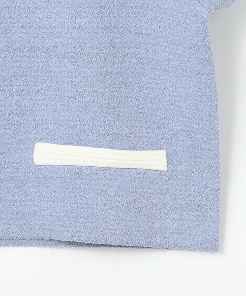 L size ONWARD(大きいサイズ) / エルサイズオンワード カーディガン・ボレロ | バイカラーラメニット カーディガン | 詳細14