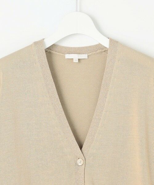 L size ONWARD(大きいサイズ) / エルサイズオンワード カーディガン・ボレロ | 【カタログ掲載・洗える】エンブレムニット カーディガン | 詳細5