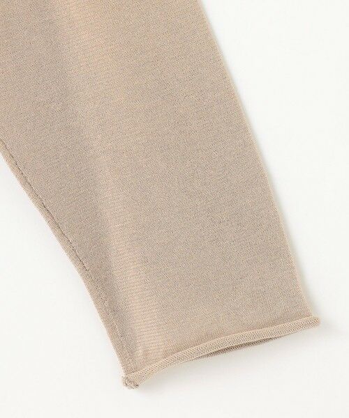 L size ONWARD(大きいサイズ) / エルサイズオンワード ニット・セーター | 【洗える】ドライコットンハイゲージペプラム ニット | 詳細6