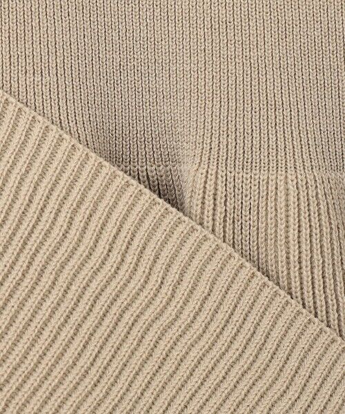 L size ONWARD(大きいサイズ) / エルサイズオンワード ニット・セーター | 【洗える】ドライコットンハイゲージペプラム ニット | 詳細9