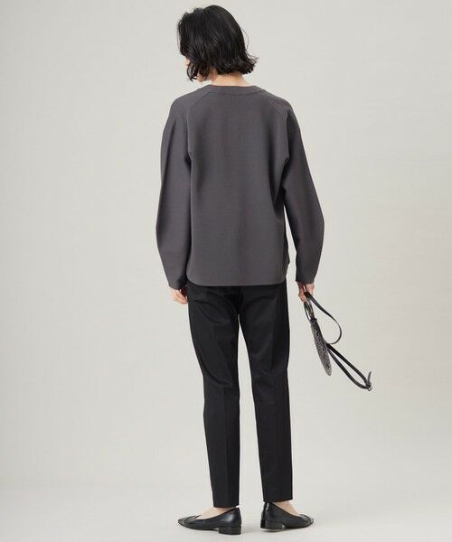 L size ONWARD(大きいサイズ) / エルサイズオンワード カーディガン・ボレロ | 【洗える】ドライコットンハイゲージニット カーディガン | 詳細17