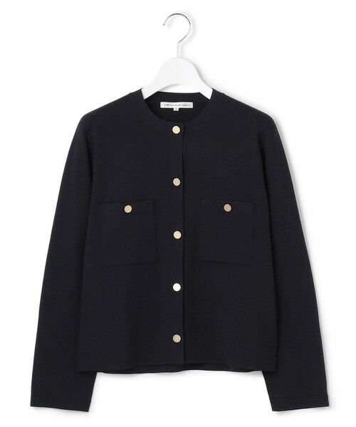 L size ONWARD(大きいサイズ) / エルサイズオンワード カーディガン・ボレロ | 【洗える】コンフォートストレッチ ニット カーディガン | 詳細12