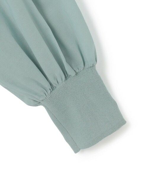 L size ONWARD(大きいサイズ) / エルサイズオンワード ニット・セーター | 【洗える】コンフォートストレッチ パフスリーブ ニット | 詳細15