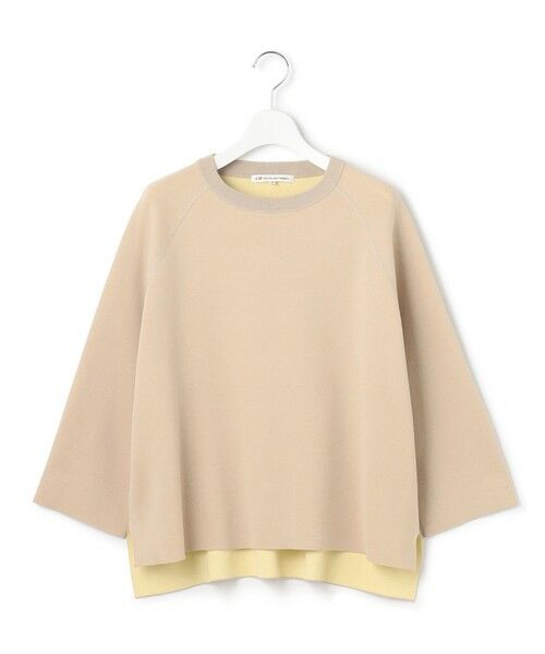 L size ONWARD(大きいサイズ) / エルサイズオンワード ニット・セーター | 【洗える】バイカラー リターンスリーブ ニット | 詳細5