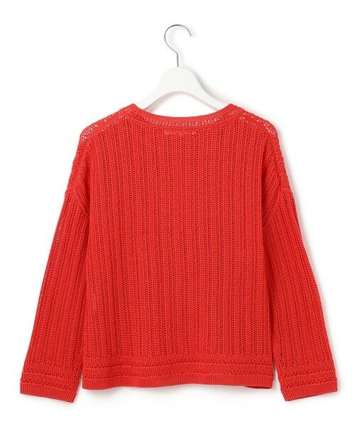 L size ONWARD(大きいサイズ) / エルサイズオンワード ニット・セーター | 【洗える】コットンギマ ストライプ ニット | 詳細10