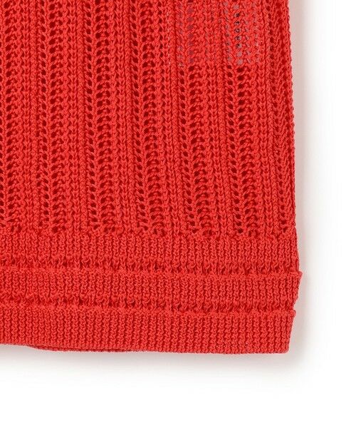 L size ONWARD(大きいサイズ) / エルサイズオンワード ニット・セーター | 【洗える】コットンギマ ストライプ ニット | 詳細13