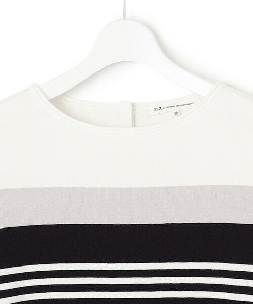 L size ONWARD(大きいサイズ) / エルサイズオンワード ニット・セーター | 【洗える】コットンポリエステルストレッチ オーバーサイズ ニット | 詳細19