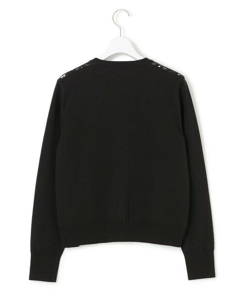 L size ONWARD(大きいサイズ) / エルサイズオンワード カーディガン・ボレロ | 【洗える】エンブロイダリーレース カーディガン | 詳細9