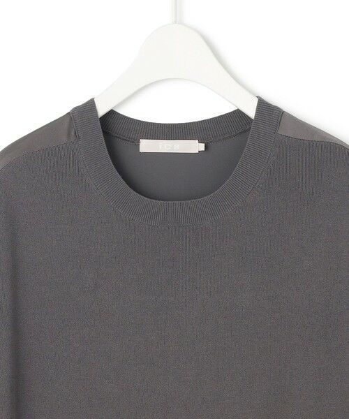 L size ONWARD(大きいサイズ) / エルサイズオンワード ロング・マキシ丈ワンピース | 【洗える】 クロスコンビ ワンピース | 詳細10