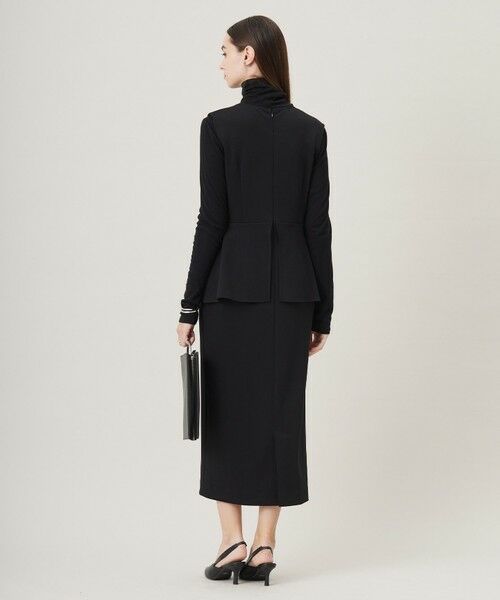 L size ONWARD(大きいサイズ) / エルサイズオンワード ロング・マキシ丈スカート | 【洗える】ミリオーネダンボールニット  ジャンパースカートワンピース | 詳細16