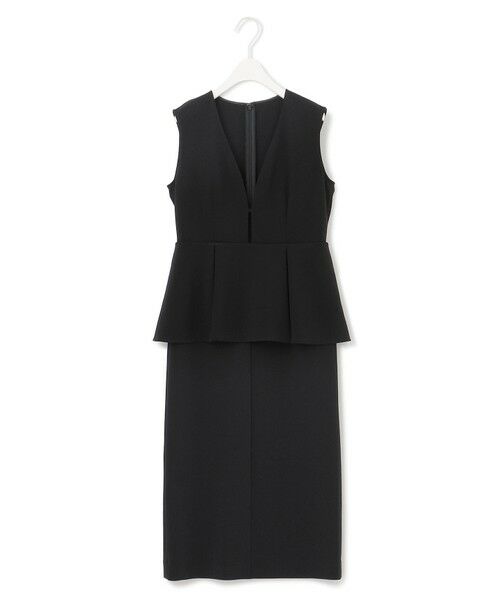 L size ONWARD(大きいサイズ) / エルサイズオンワード ロング・マキシ丈スカート | 【洗える】ミリオーネダンボールニット  ジャンパースカートワンピース | 詳細18