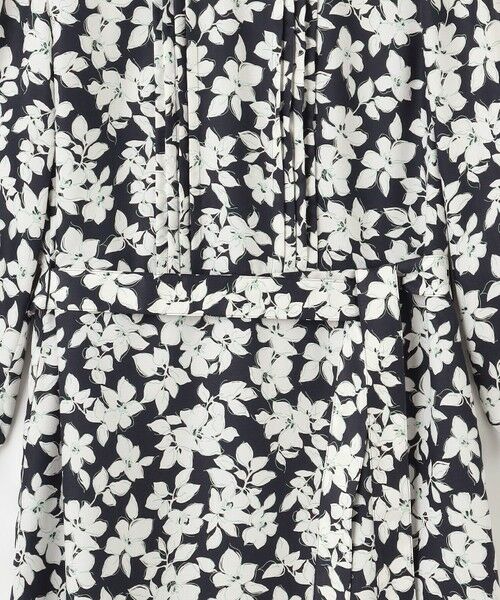 L size ONWARD(大きいサイズ) / エルサイズオンワード ロング・マキシ丈ワンピース | 【洗える】スパンフラワープリント ワンピース | 詳細10