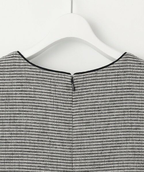 L size ONWARD(大きいサイズ) / エルサイズオンワード ロング・マキシ丈スカート | 【洗える】Calameraリングメッシュ ジャンパースカート | 詳細9