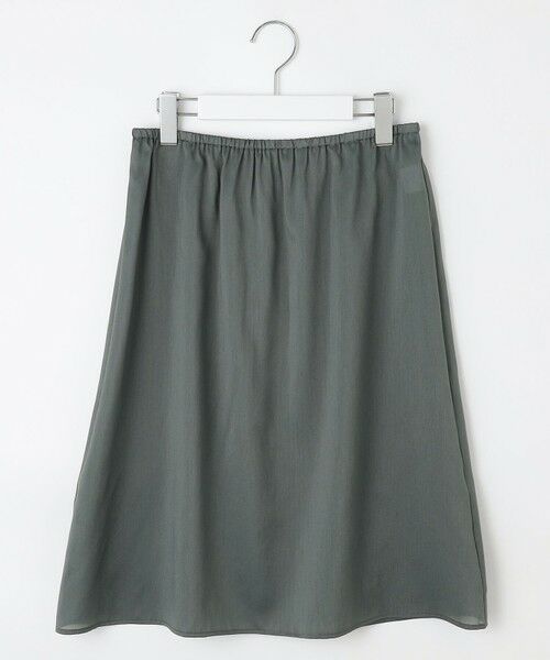 L size ONWARD(大きいサイズ) / エルサイズオンワード ロング・マキシ丈ワンピース | 【SLOW/一部店舗限定】コットンジャカード ワンピース | 詳細9