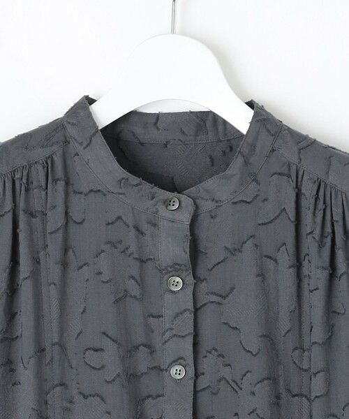 L size ONWARD(大きいサイズ) / エルサイズオンワード ロング・マキシ丈ワンピース | 【SLOW/一部店舗限定】コットンジャカード ワンピース | 詳細3