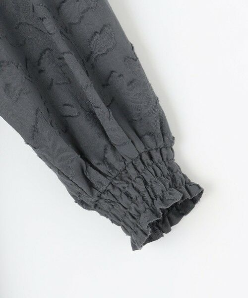 L size ONWARD(大きいサイズ) / エルサイズオンワード ロング・マキシ丈ワンピース | 【SLOW/一部店舗限定】コットンジャカード ワンピース | 詳細4