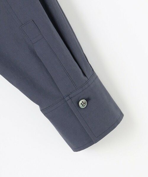 L size ONWARD(大きいサイズ) / エルサイズオンワード ミニ丈・ひざ丈ワンピース | 【SLOW/一部店舗限定】タンブラーコットンブロード シャツワンピース | 詳細12