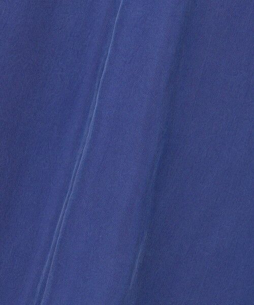 L size ONWARD(大きいサイズ) / エルサイズオンワード ロング・マキシ丈ワンピース | 【SLOW/一部店舗限定】キュプラフィブリルクロス キャミ ワンピース | 詳細10