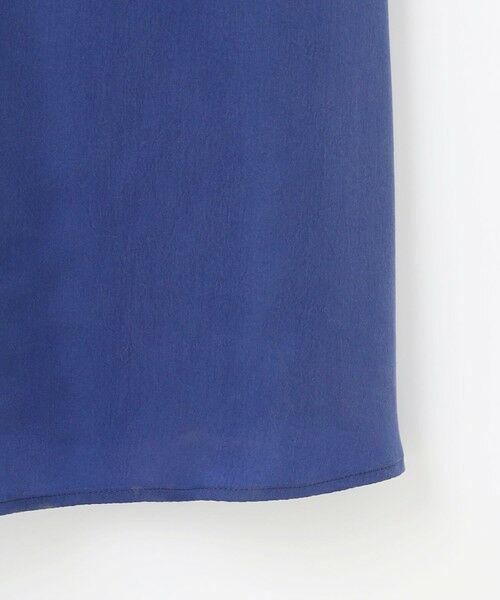 L size ONWARD(大きいサイズ) / エルサイズオンワード ロング・マキシ丈ワンピース | 【SLOW/一部店舗限定】キュプラフィブリルクロス キャミ ワンピース | 詳細9