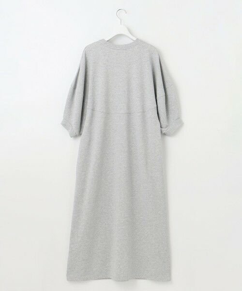 L size ONWARD(大きいサイズ) / エルサイズオンワード ロング・マキシ丈ワンピース | 【SLOW/一部店舗限定】ハイゲージテリー スウェット ワンピース | 詳細8