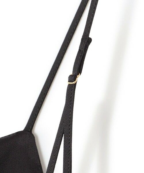 L size ONWARD(大きいサイズ) / エルサイズオンワード ロング・マキシ丈ワンピース | 【吸水速乾/防シワ/洗える】ジョーゼットサテン キャミソールワンピース | 詳細10