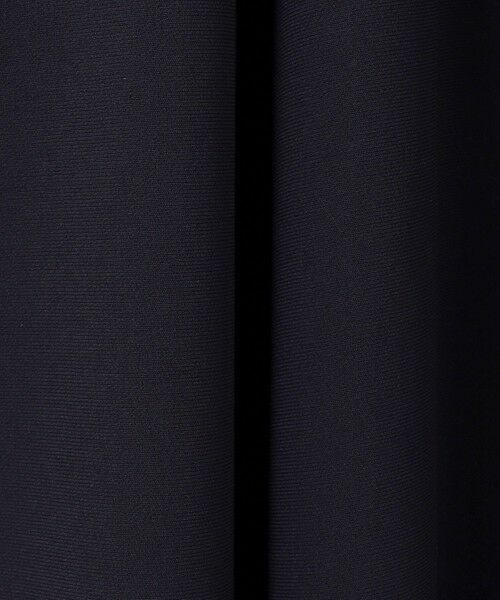 L size ONWARD(大きいサイズ) / エルサイズオンワード ロング・マキシ丈ワンピース | 【VERYコラボ】トリアセダブルジョーゼット つけ襟 ボウタイワンピース | 詳細22