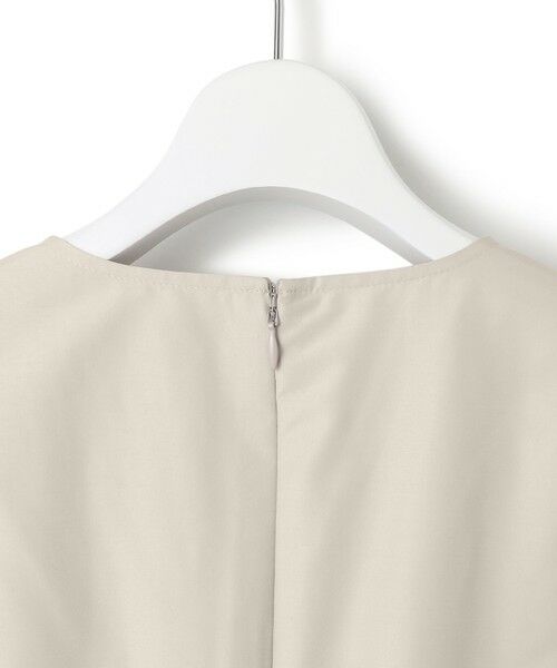 L size ONWARD(大きいサイズ) / エルサイズオンワード ロング・マキシ丈ワンピース | 【VERYコラボ】ラスタークロス タックワンピース | 詳細14