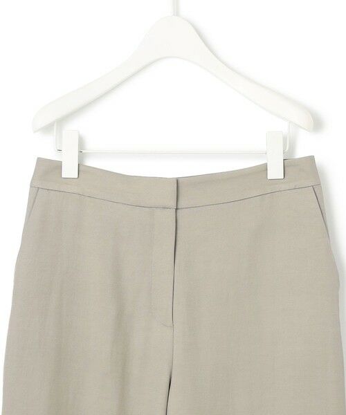 L size ONWARD(大きいサイズ) / エルサイズオンワード その他パンツ | Vi/Ly/Liツイル ワイドストレートパンツ | 詳細14