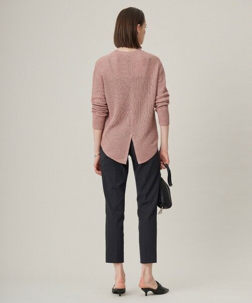 L size ONWARD(大きいサイズ) / エルサイズオンワード その他パンツ | 【接触冷感・UVカット・透け防止・吸水速乾・洗える】 シェルタリングドライオックス スティックパンツ | 詳細8