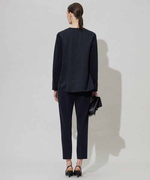 L size ONWARD(大きいサイズ) / エルサイズオンワード その他パンツ | 【洗える】ミリオーネダンボールニット スティックパンツ | 詳細3