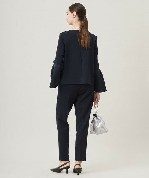 L size ONWARD(大きいサイズ) / エルサイズオンワード その他パンツ | 【洗える】ミリオーネダンボールニット スティックパンツ | 詳細6