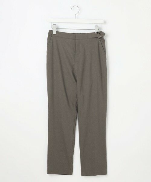 L size ONWARD(大きいサイズ) / エルサイズオンワード その他パンツ | 【セットアップ対応・洗える】セルロースリネンストレッチ テーパード パンツ | 詳細15